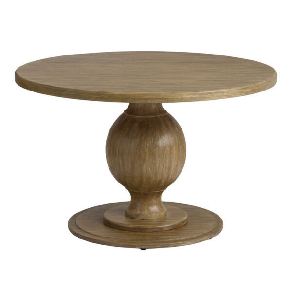 Blanca Round Whitewash Wood Dining Table Blanca Round Whitewash Wood Dining Table