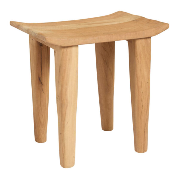 CRAFT Matera Rustic Natural Reclaimed Wood Side Table