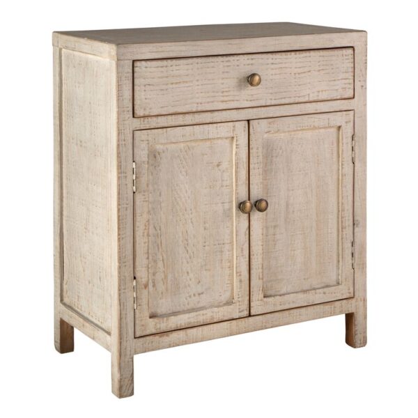 Duarte Small Reclaimed Pine Farmhouse Storage Cabinet