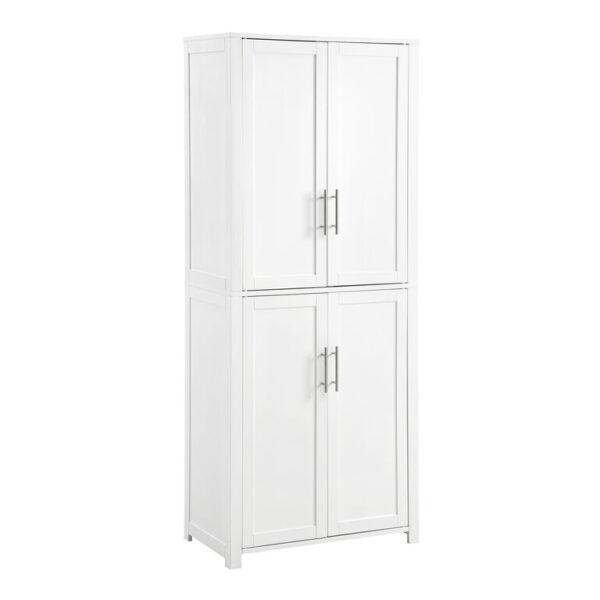 Fairbairn Tall Wood Kitchen Pantry Storage Cabinet