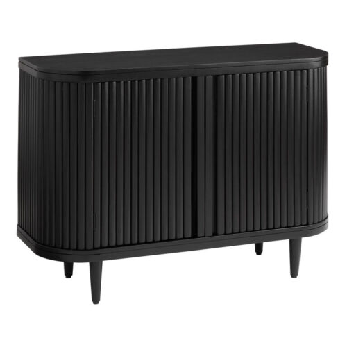 Hensley Fluted Wood Media Stand Hensley Fluted Wood Media Stand