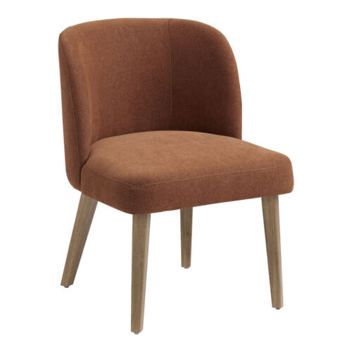 Karena Curved Back Upholstered Dining Chair Set of 2