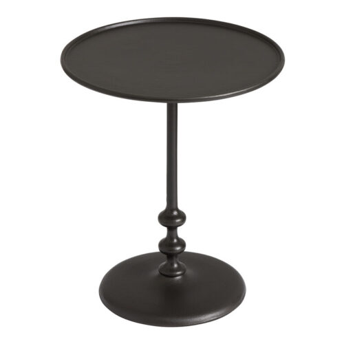 Kitt Large Round Bobbin End Table Kitt Large Round Bobbin End Table
