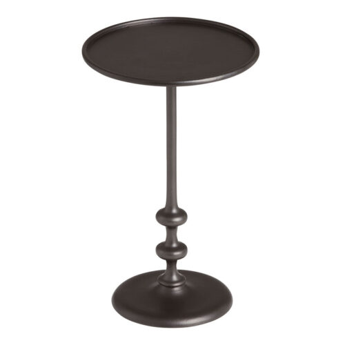 Kitt Round Bobbin End Table