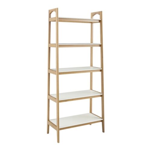 Off White Two Tone Bookshelf