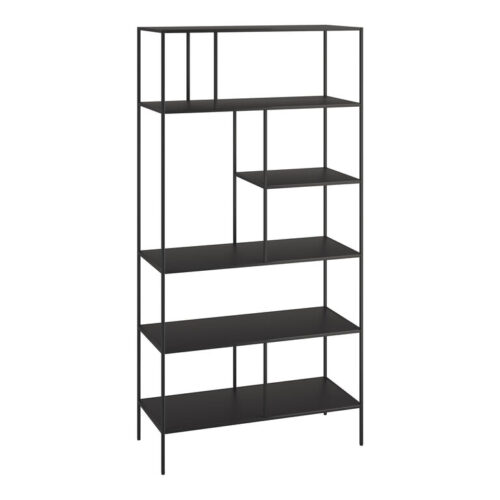 Ponsford Blackened Bronze Asymmetrical Bookshelf