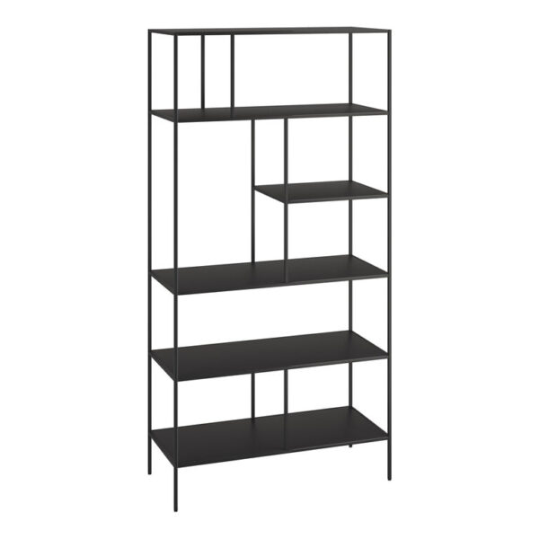 Ponsford Blackened Bronze Asymmetrical Bookshelf