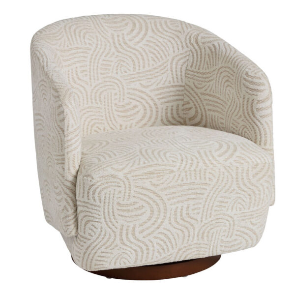 Sophie Upholstered Swivel Chair
