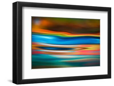 A River Runs Through It - Black Framed Art Print Wall Art, 12x8