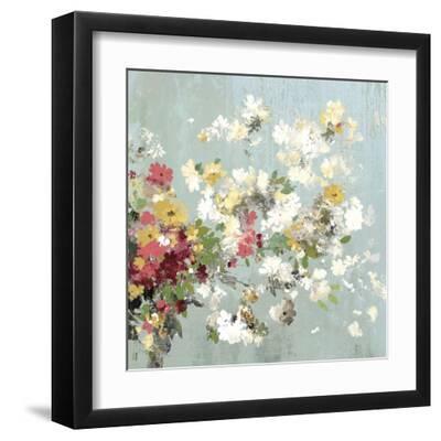 Abstract Bouquet II - Black Framed Art Print Wall Art, 12x12
