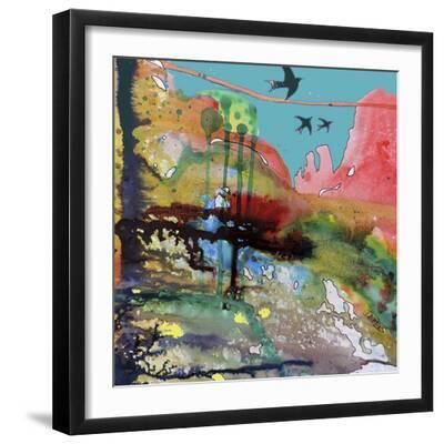 Adventure - Black Framed Art Print Wall Art, 16x16 Adventure - Black Framed Art Print Wall Art, 16x16
