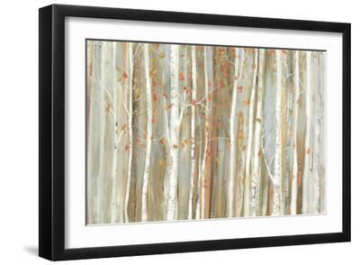 Birch Bark - Black Framed Art Print Wall Art, 18x12