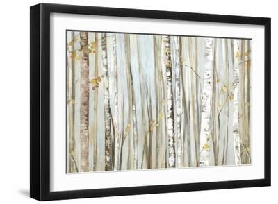 Birchscape I - Black Framed Art Print Wall Art, 18x12