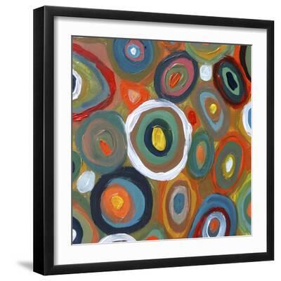 Carisma - Black Framed Art Print Wall Art, 16x16