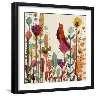 Encore Un Peu De Temps - Black Framed Art Print Wall Art, 16x16 Encore Un Peu De Temps - Black Framed Art Print Wall Art, 16x16