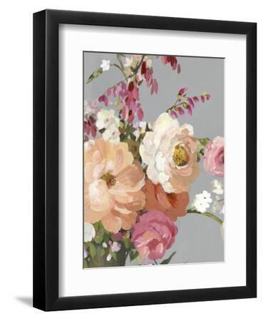 Flower Story I - Black Framed Art Print Wall Art, 9x12 Flower Story I - Black Framed Art Print Wall Art, 9x12