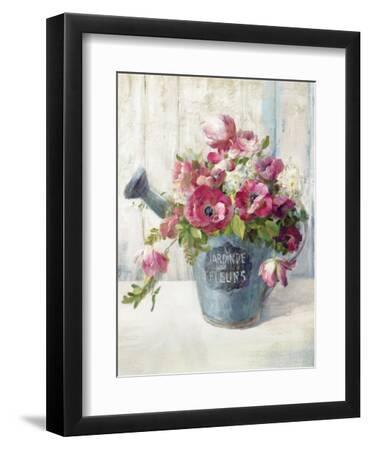 Garden Blooms II - Black Framed Art Print Wall Art, 9x12