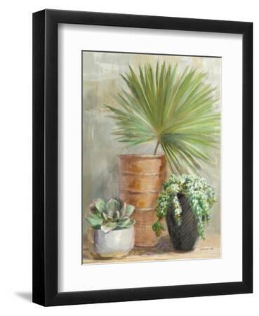 Indoor Garden II - Black Framed Art Print Wall Art, 9x12
