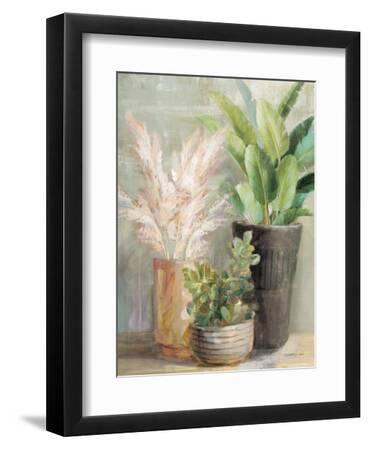 Indoor Garden III - Black Framed Art Print Wall Art, 9x12