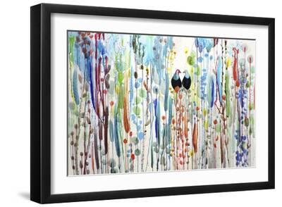 La Belle Histoire - Black Framed Art Print Wall Art, 18x12 La Belle Histoire - Black Framed Art Print Wall Art, 18x12