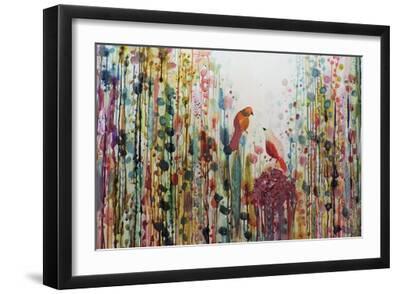 La Romance - Black Framed Art Print Wall Art, 18x12 La Romance - Black Framed Art Print Wall Art, 18x12