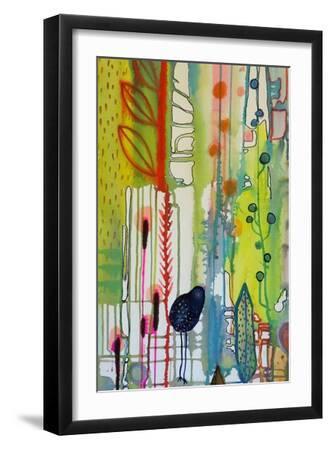La Traverse Cell - Black Framed Art Print Wall Art, 12x18