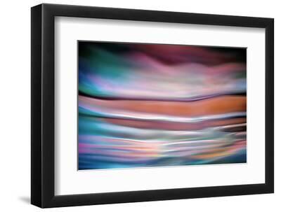 Late Summer Beach - Black Framed Art Print Wall Art, 12x8