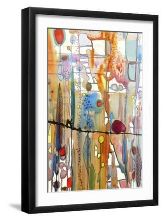 Looking For You - Black Framed Art Print Wall Art, 12x18