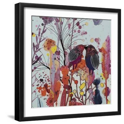 Love Moi - Black Framed Art Print Wall Art, 16x16 Love Moi - Black Framed Art Print Wall Art, 16x16