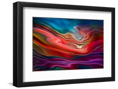 Shift - Black Framed Art Print Wall Art, 12x8
