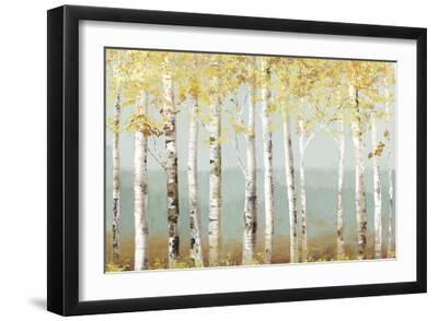 Soft Birch - Black Framed Art Print Wall Art, 18x12