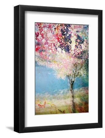 Spring - Black Framed Art Print Wall Art, 8x12