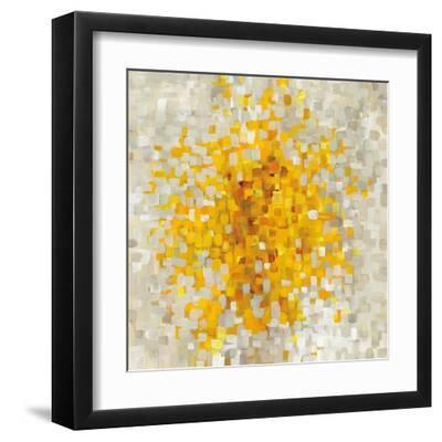 Summer Blocks - Black Framed Art Print Wall Art, 12x12 Summer Blocks - Black Framed Art Print Wall Art, 12x12