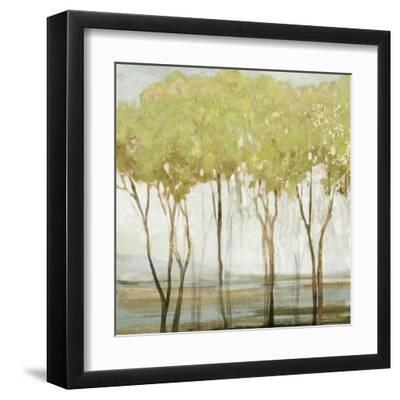 Tall Tree II - Black Framed Art Print Wall Art, 12x12